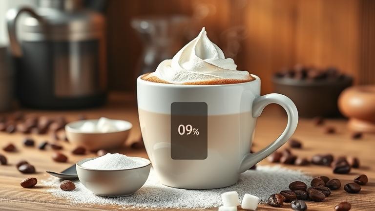 coffee calories with sugar?