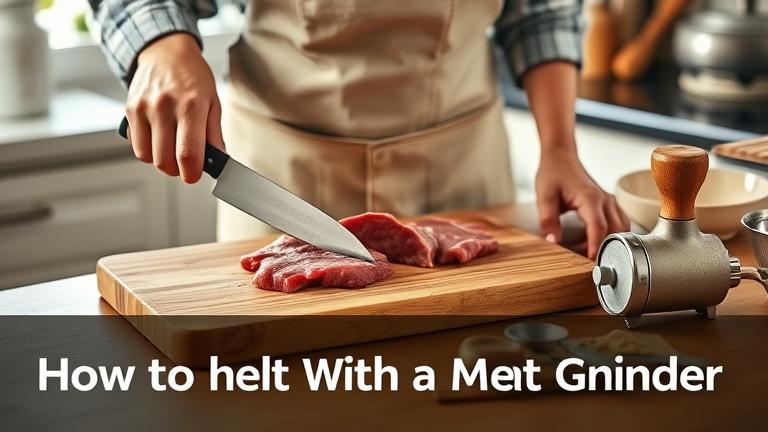 how to grind meat without a meat grinder?