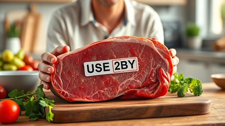 can you eat meat 2 days after the use by date?