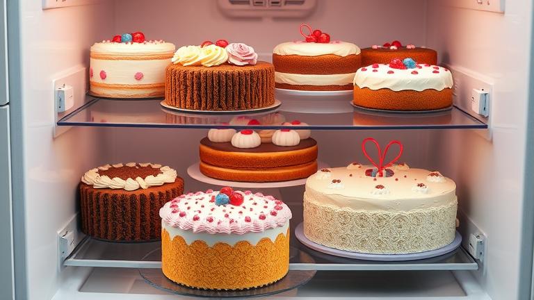 how long can you keep a cake in the fridge?