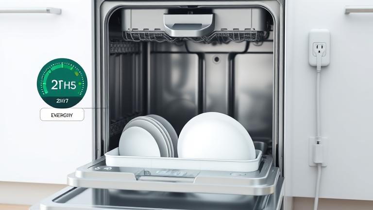 how much electricity does a dishwasher use?