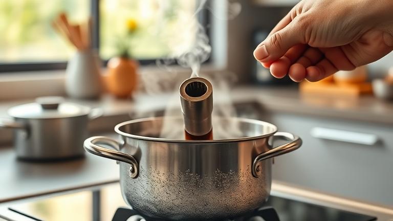 how to boil a pipe?