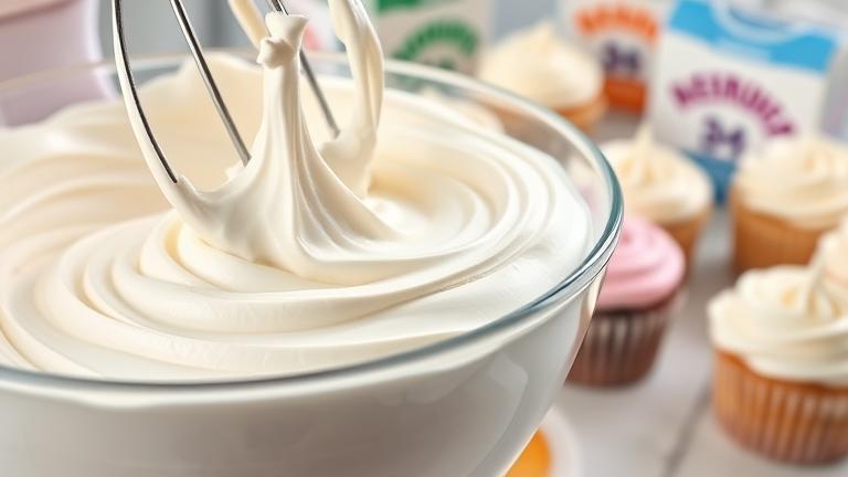 what happens when adding meringue powder to frosting?
