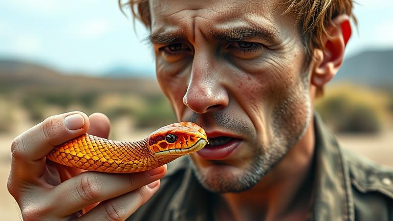 can you eat a poisonous snake?