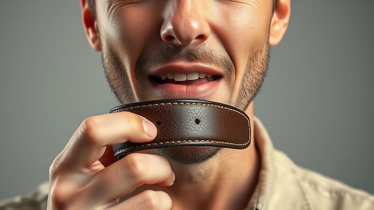 can you eat a leather belt?