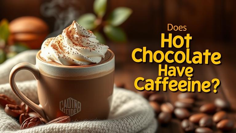 does hot chocolate have caffeine?
