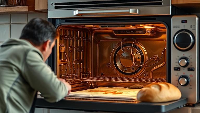 melted plastic in the oven can i still eat food?