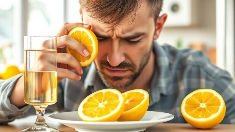 does lemon help with nausea?
