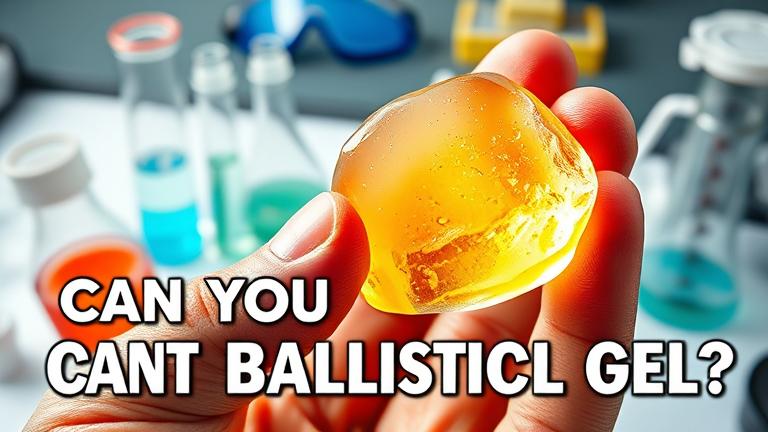 can you eat ballistic gel?