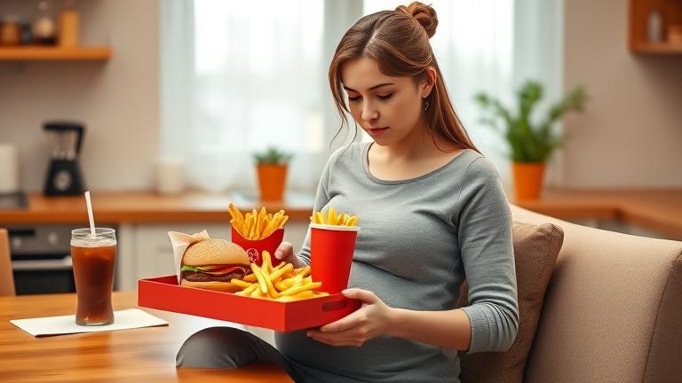 can you eat fast food while pregnant?