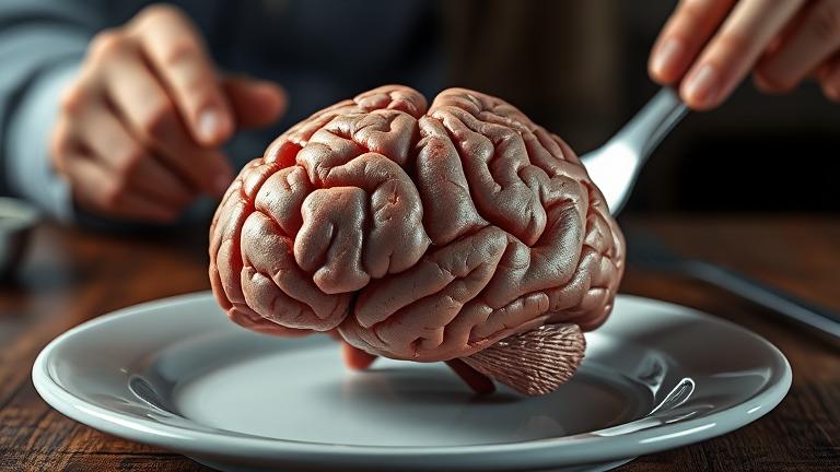 can you eat the human brain?