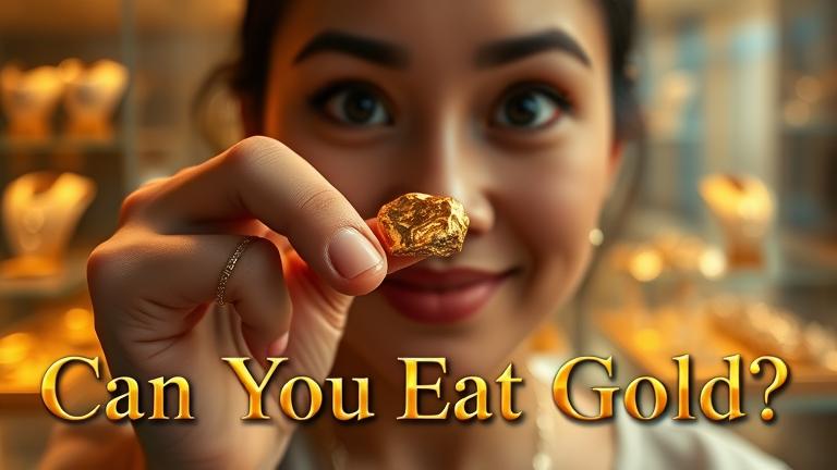 can you eat gold?