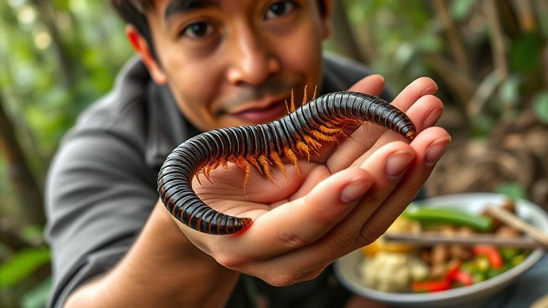 can you eat centipedes?