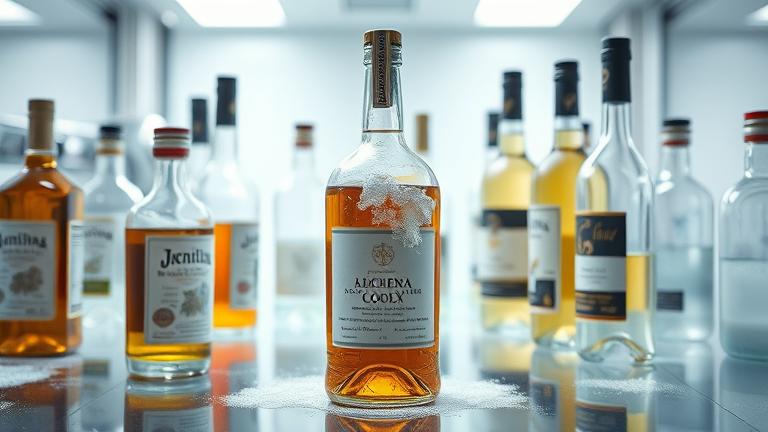 can you freeze dry alcohol?