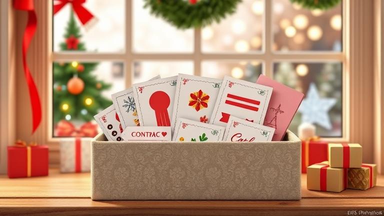 how to store christmas window stickers?