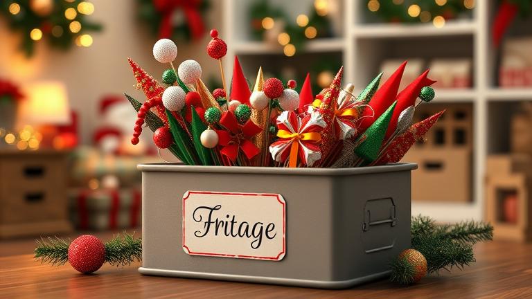 how to store christmas picks?
