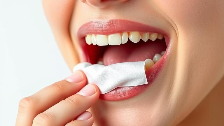 can you eat with gauze wisdom teeth?