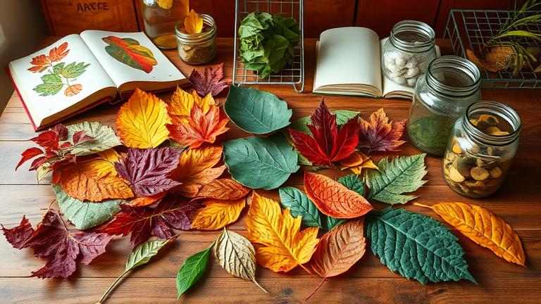 how to preserve leaves?