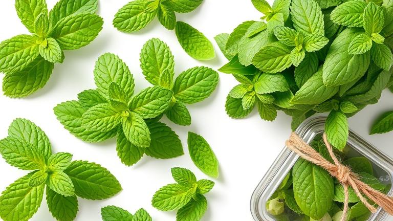 how to preserve mint leaves?