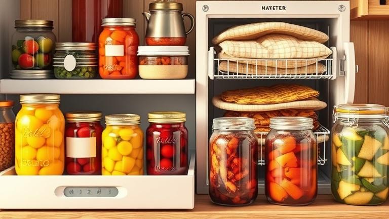 4 ways to preserve food?