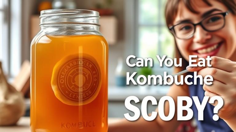 can you eat kombucha scoby?