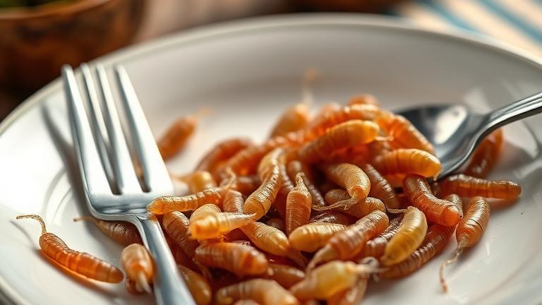 can you eat maggots?