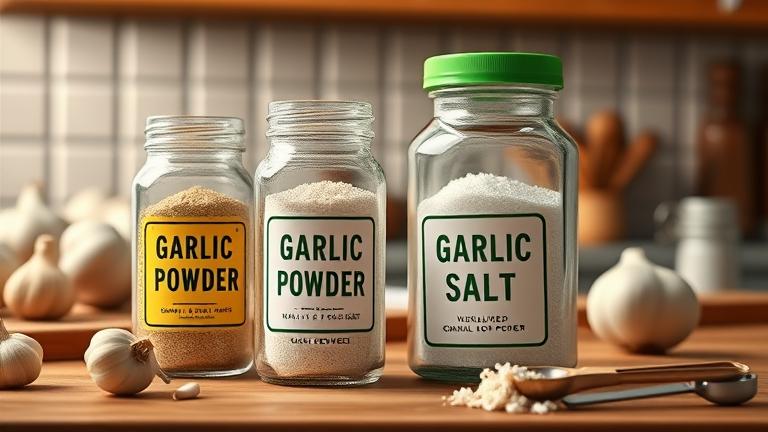 can i use garlic powder instead of garlic salt?