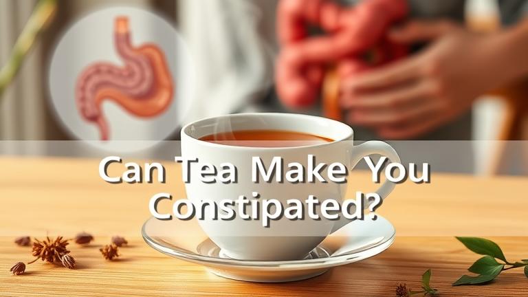 can tea make you constipated?