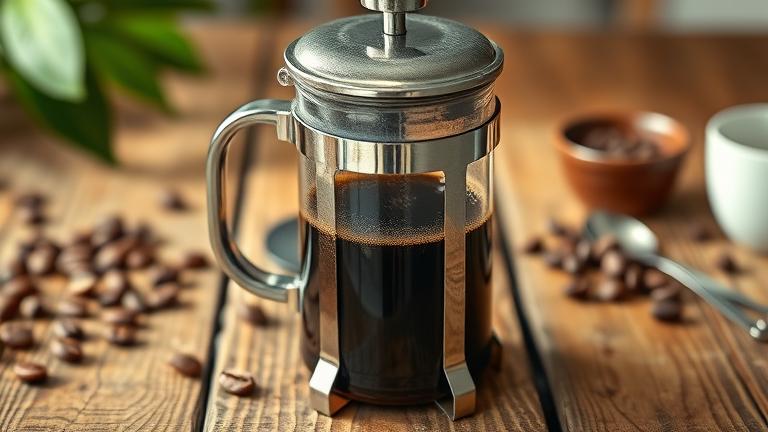 caffeine in french press coffee?