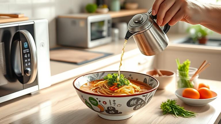 how to make ramen without a stove?