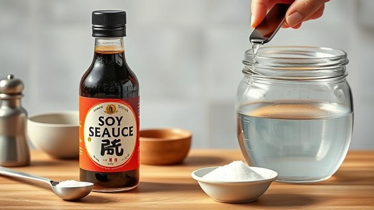 how to make soy sauce less salty?