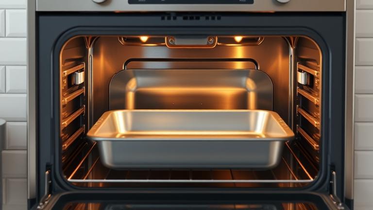 can you put stainless steel in the oven?