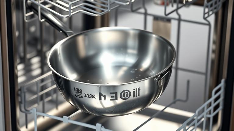 can stainless steel pans go in the dishwasher?