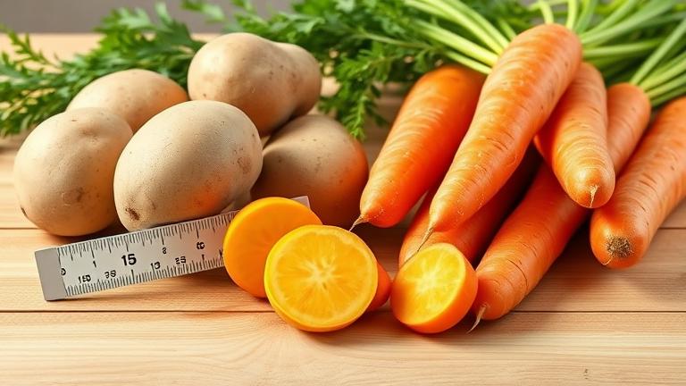 are potatoes healthier than carrots?