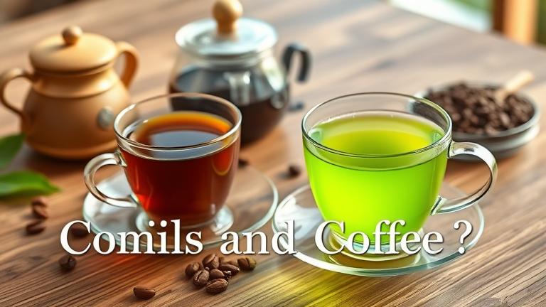 can i mix green tea and coffee?