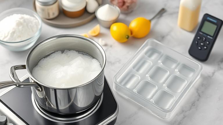 how to make sugar glass without corn syrup?