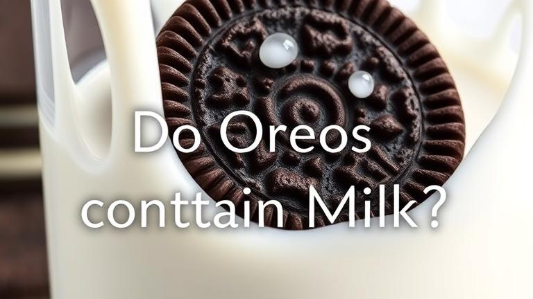do oreos contain milk?