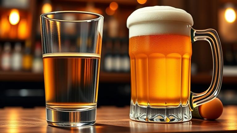 does one shot equal one beer?