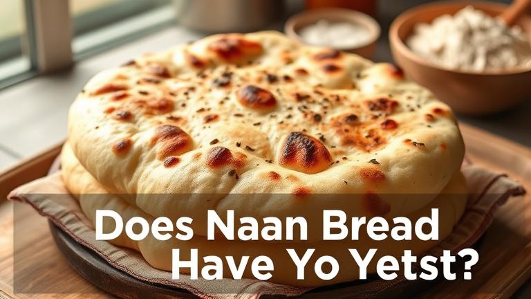 does naan bread have yeast?