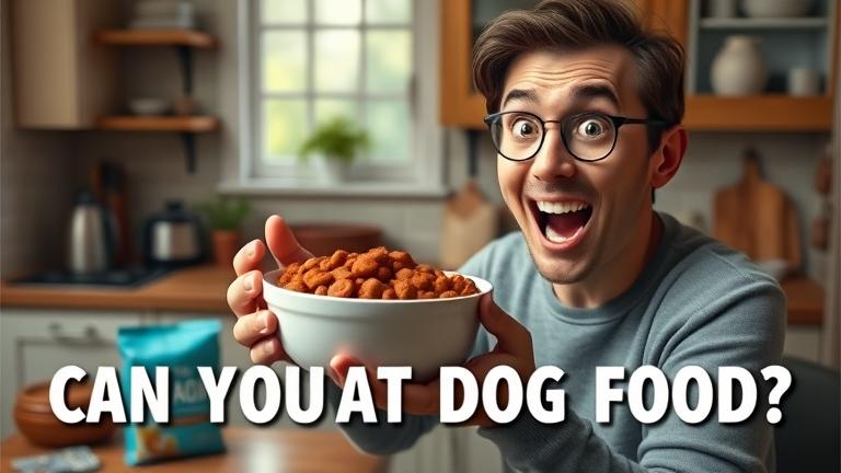 can you eat dog food?