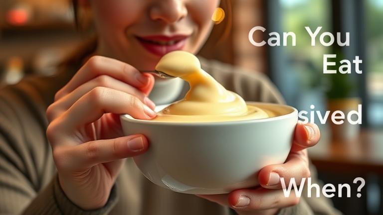 can you eat custard when?