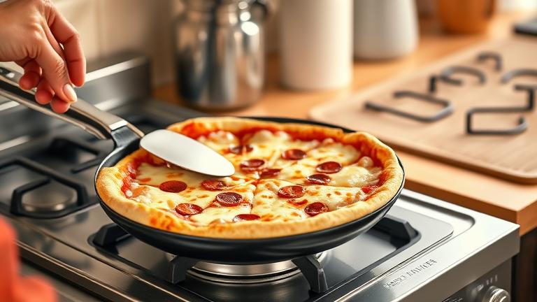 how to cook frozen pizza on the stove? - Test Food Kitchen