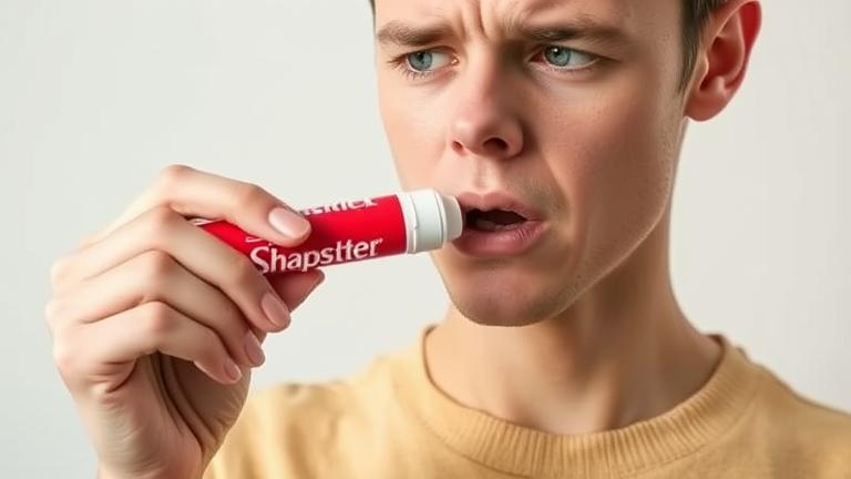 can you get sick from eating chapstick?