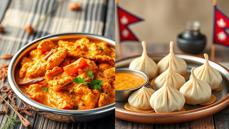 what is the difference between indian and nepalese food?