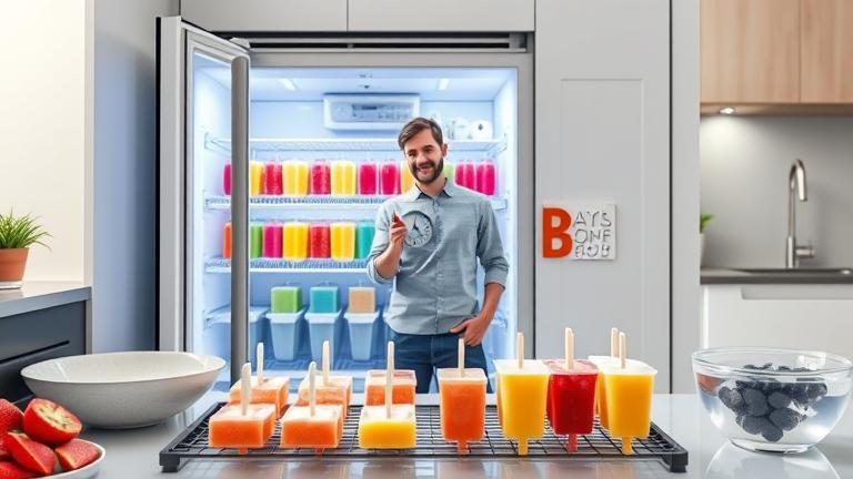 how to freeze popsicles faster?