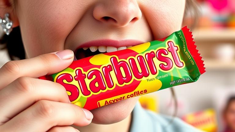 can you eat a starburst wrapper?