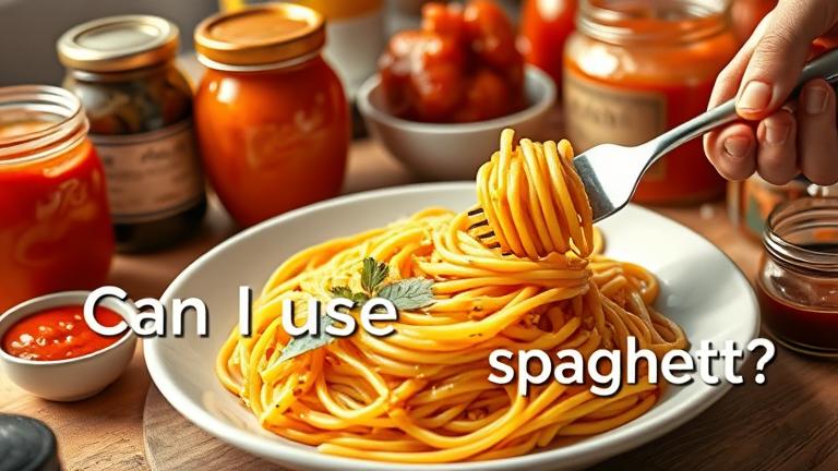 can i use pasta sauce for spaghetti?