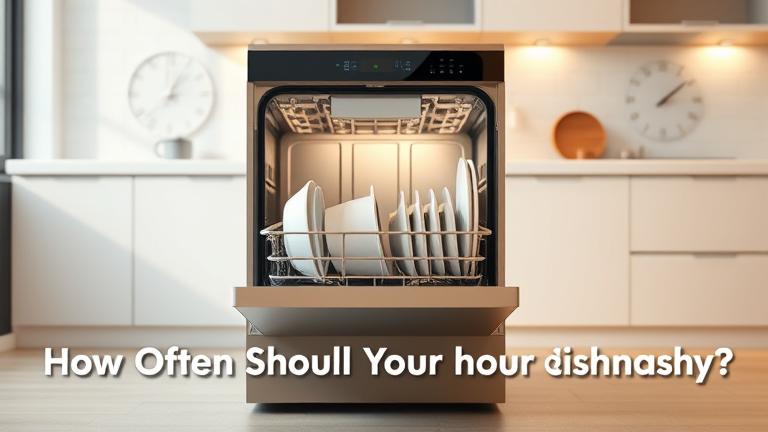 how often should you run your dishwasher?