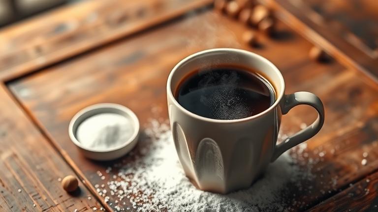 can you put powdered sugar in coffee?