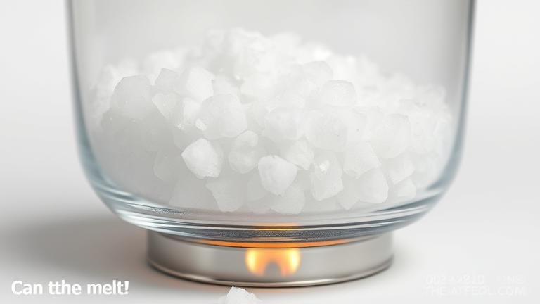 can you melt salt?